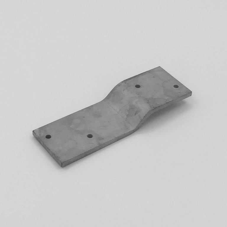 Bespoke Heavy Duty Cranked Fixing Straps, Brackets or Clips